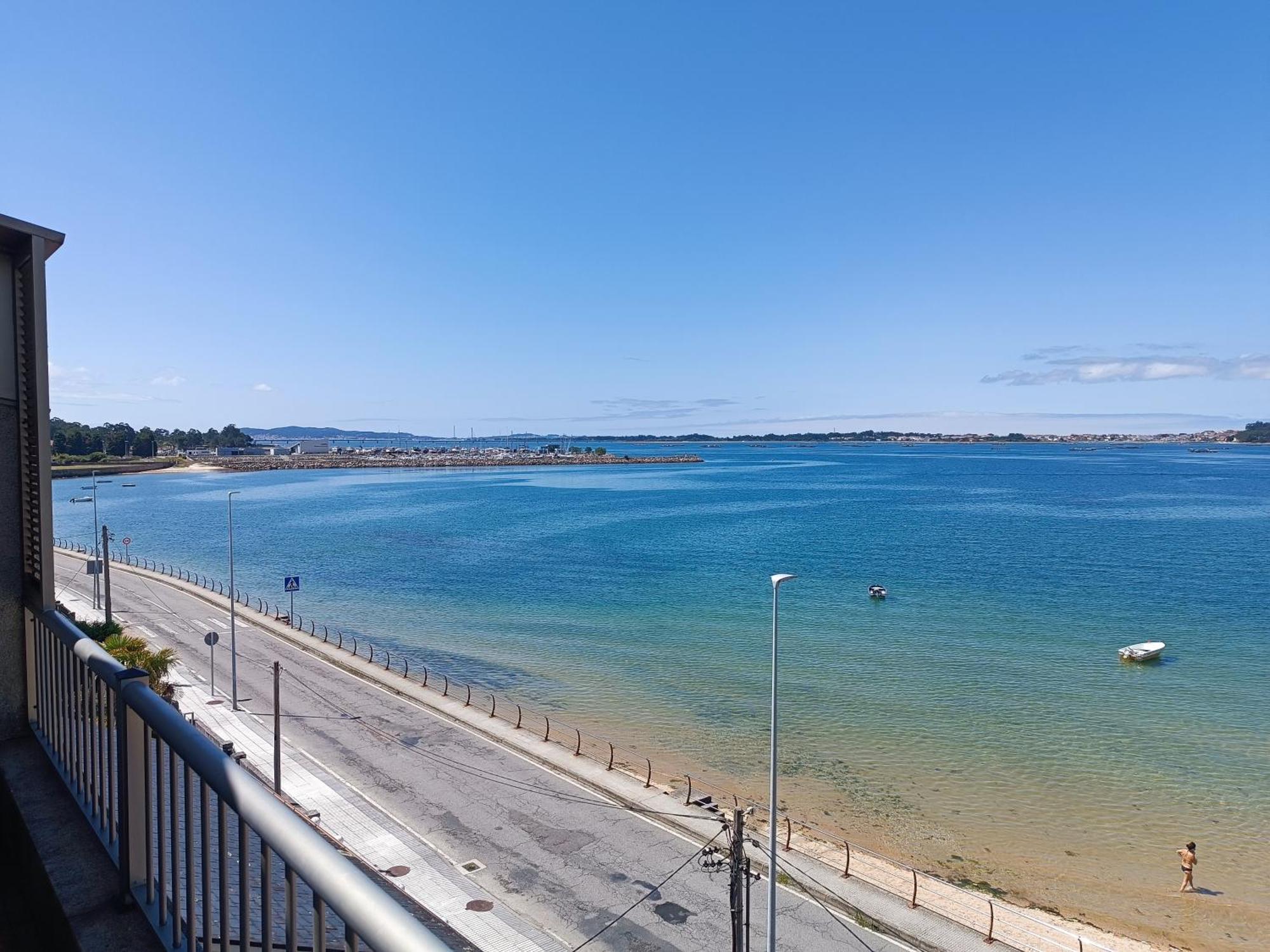Appartamento Mirador Mar De Castelao, 1ª Linea De Playa Urbana Villanueva De Arosa Esterno foto